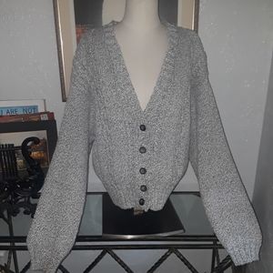 Liz Sport cable knit sweater